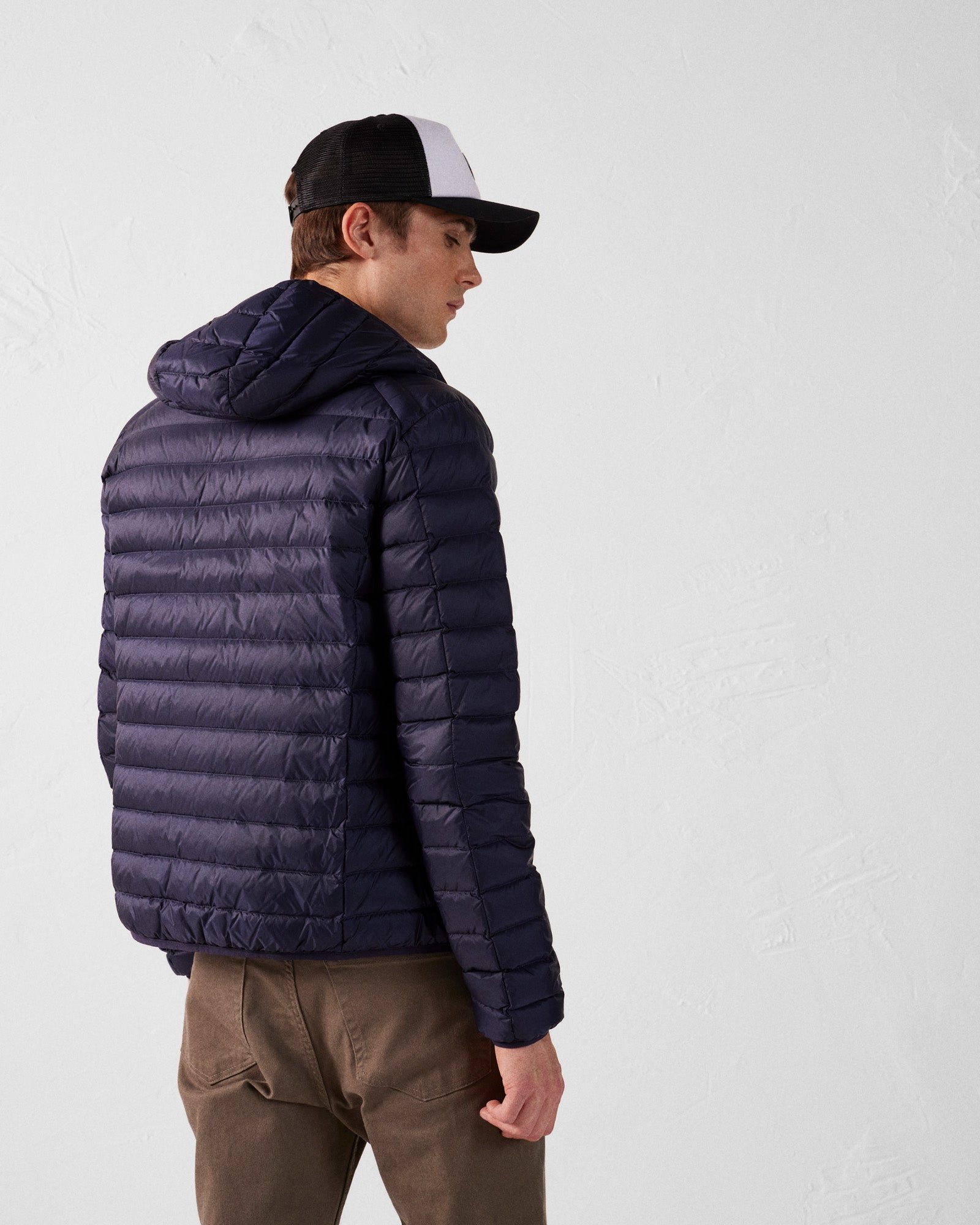 Lightweight hooded puffer jacket nico JOTT Blue