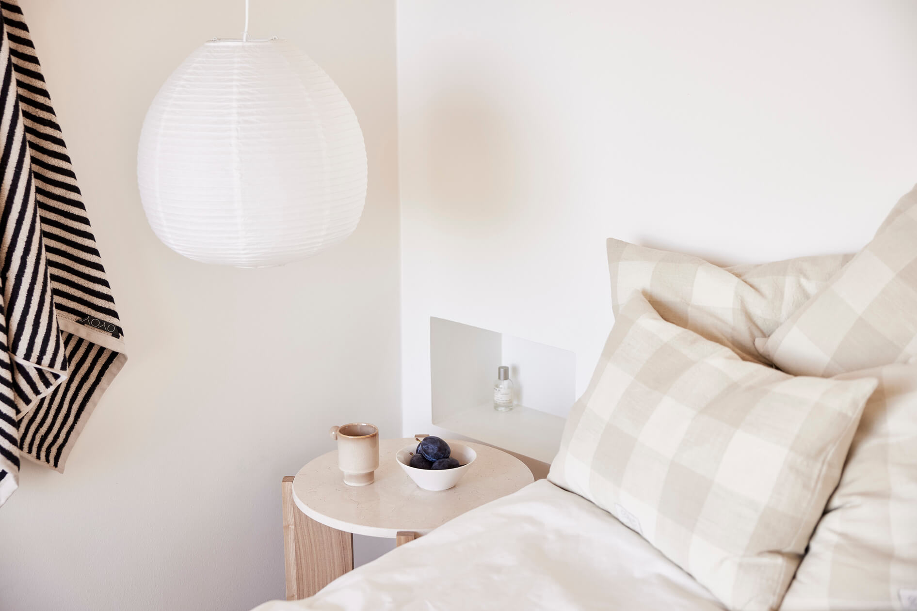 Cotton cushion cover OYOY LIVING DESIGN Beige