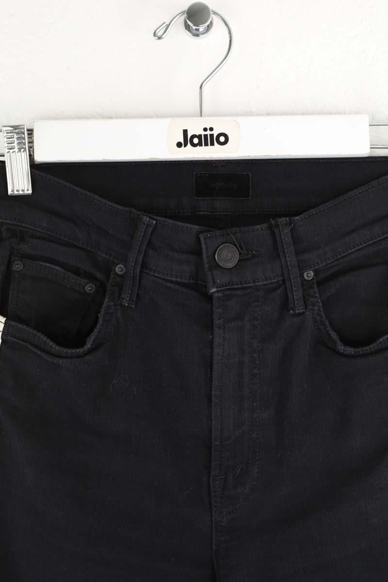 Cotton skinny jeans MOTHER - Seconde Main Black