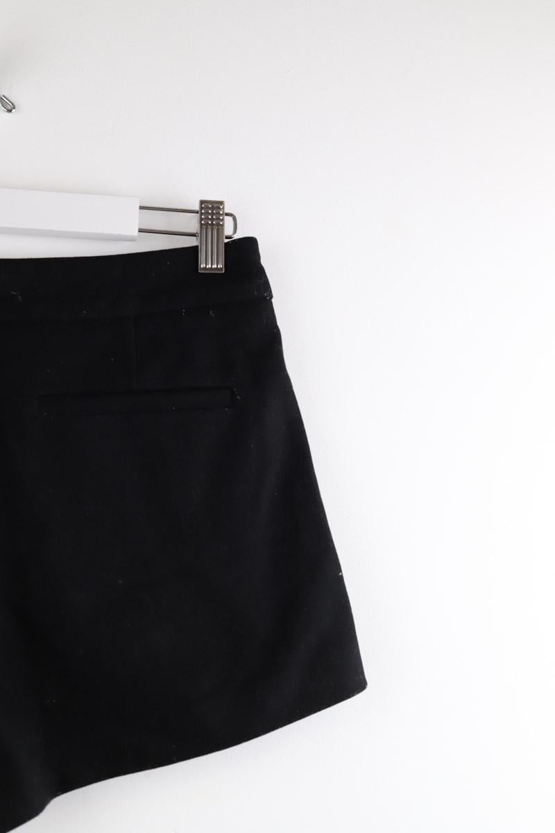 Wool mini shorts SEZANE - Seconde main Black