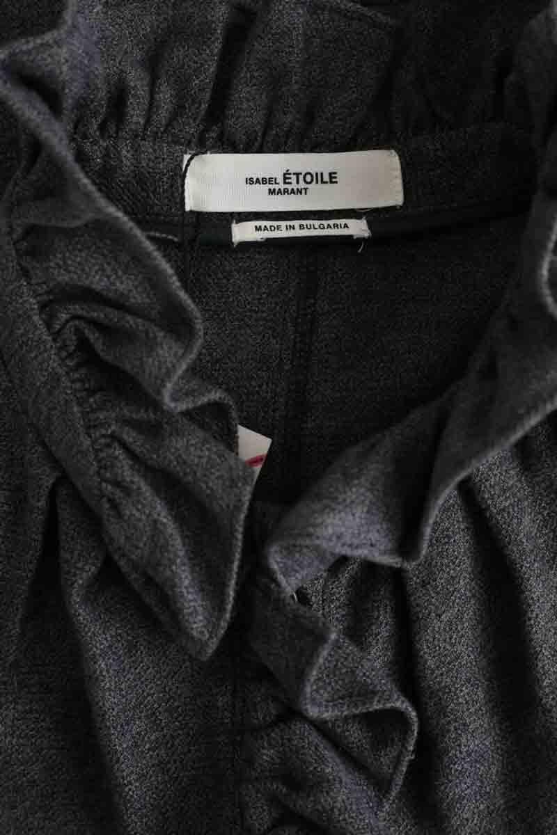 Cotton blouse ISABEL MARANT ÉTOILE - SECONDE MAIN Grey