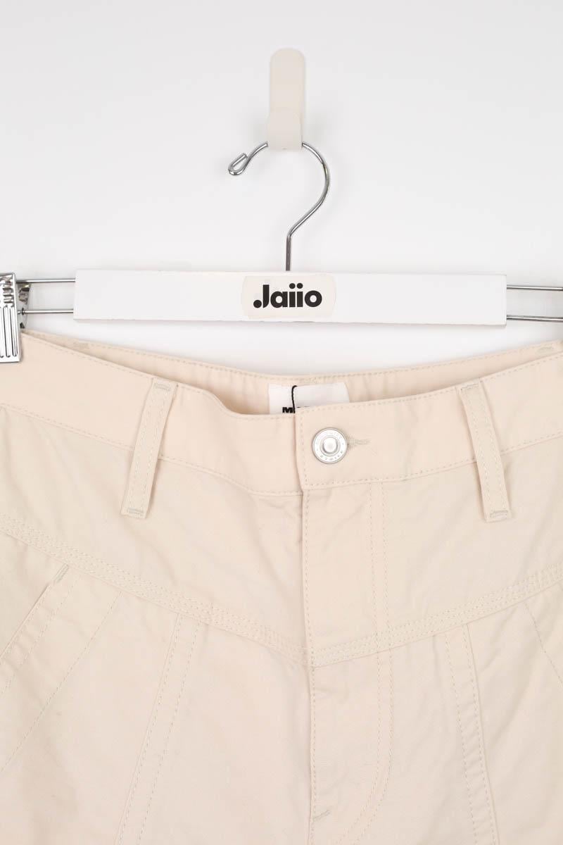 Cotton pants ISABEL MARANT ÉTOILE - SECONDE MAIN White