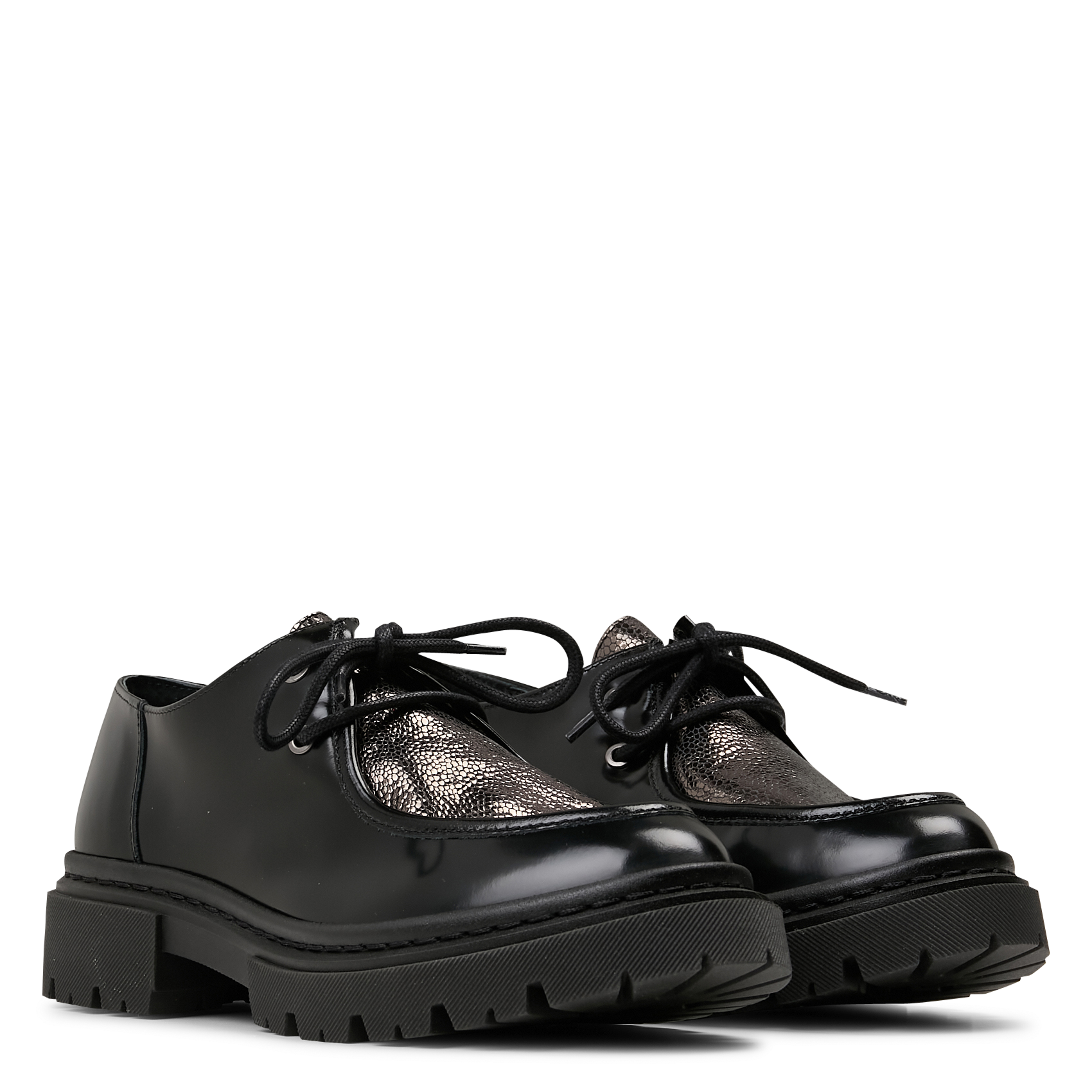 Derbies en cuir ONE STEP Noir