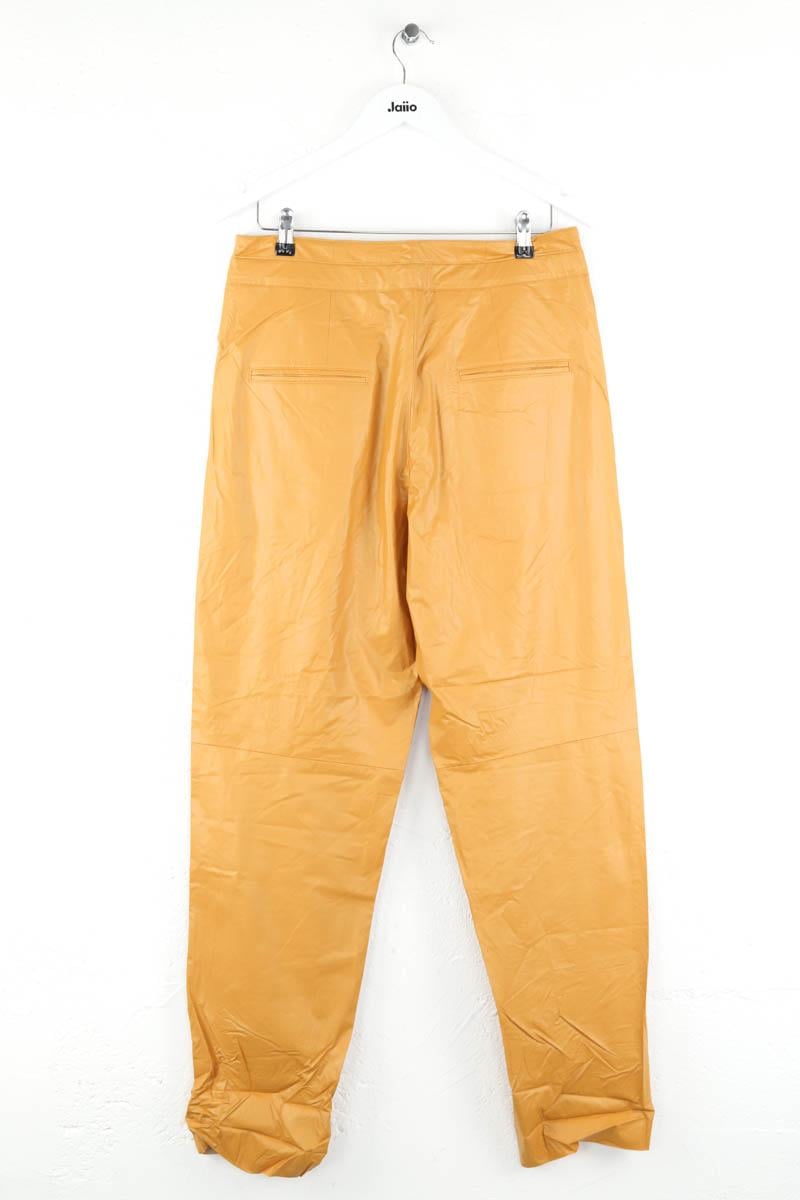 Slim-fit cotton cargo pants ISABEL MARANT - Seconde Main Brown