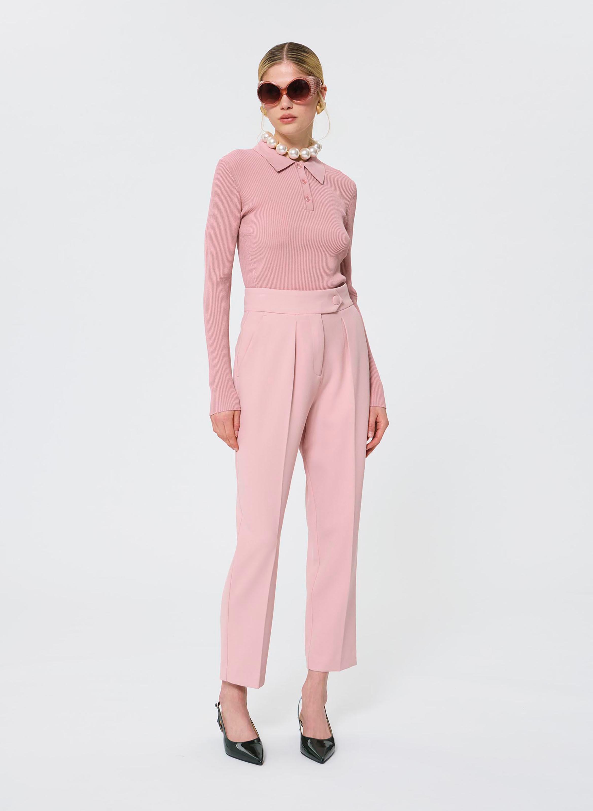 Pull col classique  TARA JARMON Beige