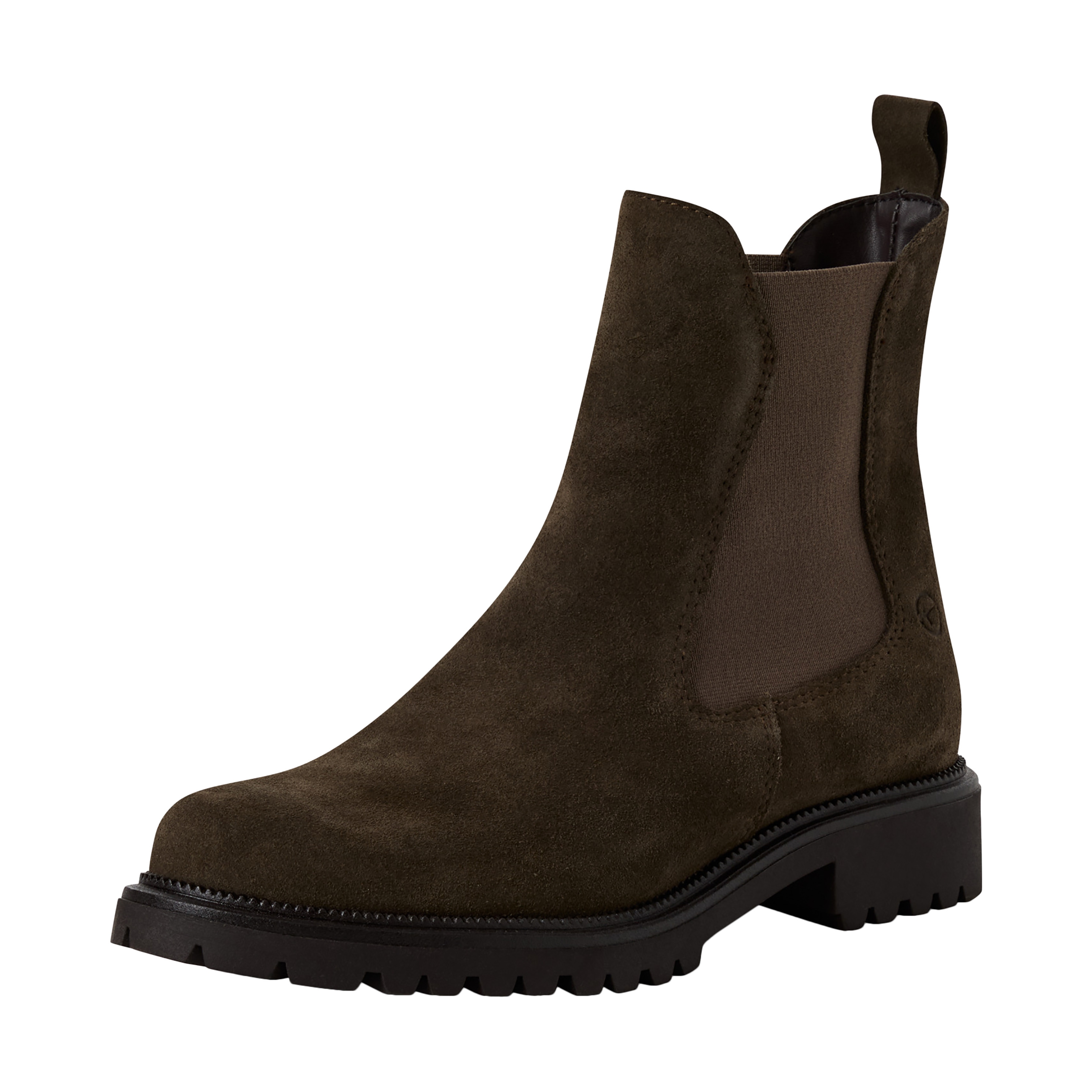 Leather Chelsea boot TAMARIS Green