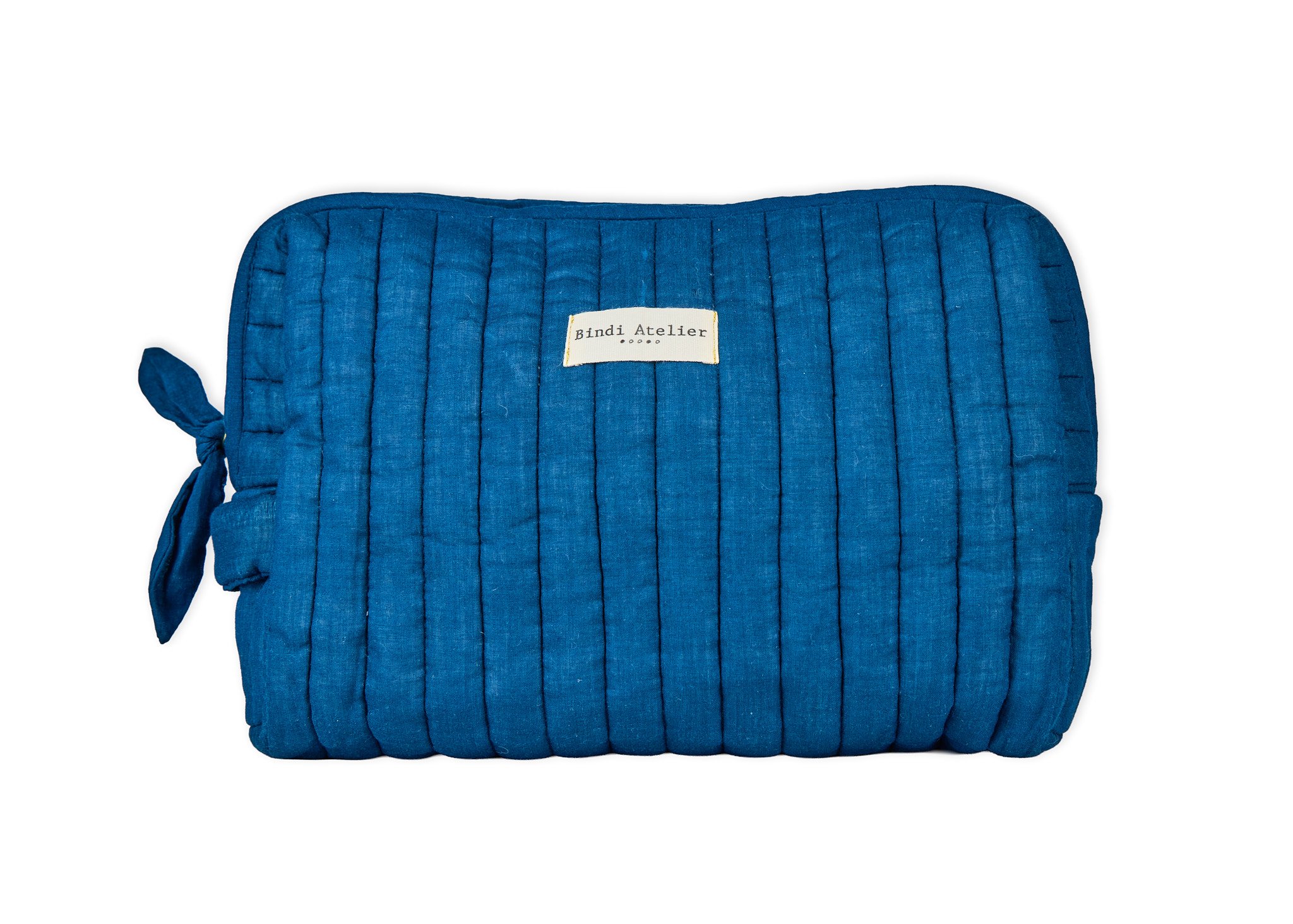 Toiletry bag lagoon BINDI ATELIER Blue
