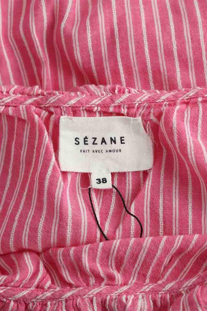 Azawood sleeveless top SEZANE - Seconde main Pink