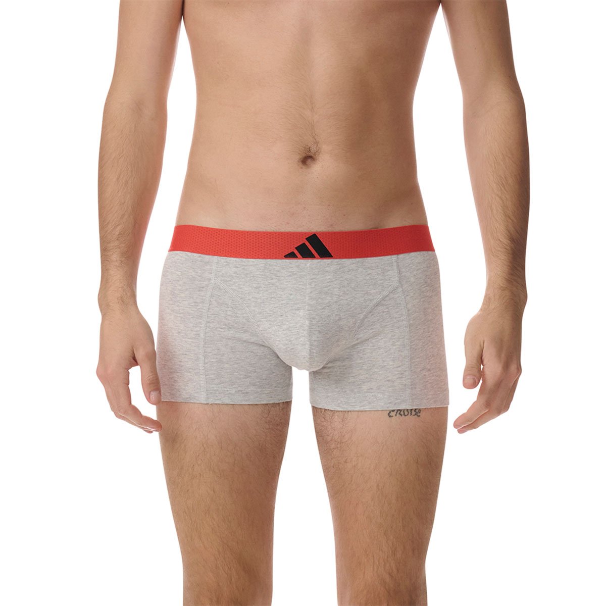 Set of 3 men's active flex cotton body boxers by Adidas Sport ADIDAS UNDERWEAR Multicolored