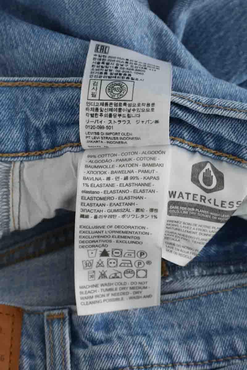 - Straight-leg jeans
- 5 pockets
- Straight cut
- Faded effect LEVI'S - Seconde main Blue