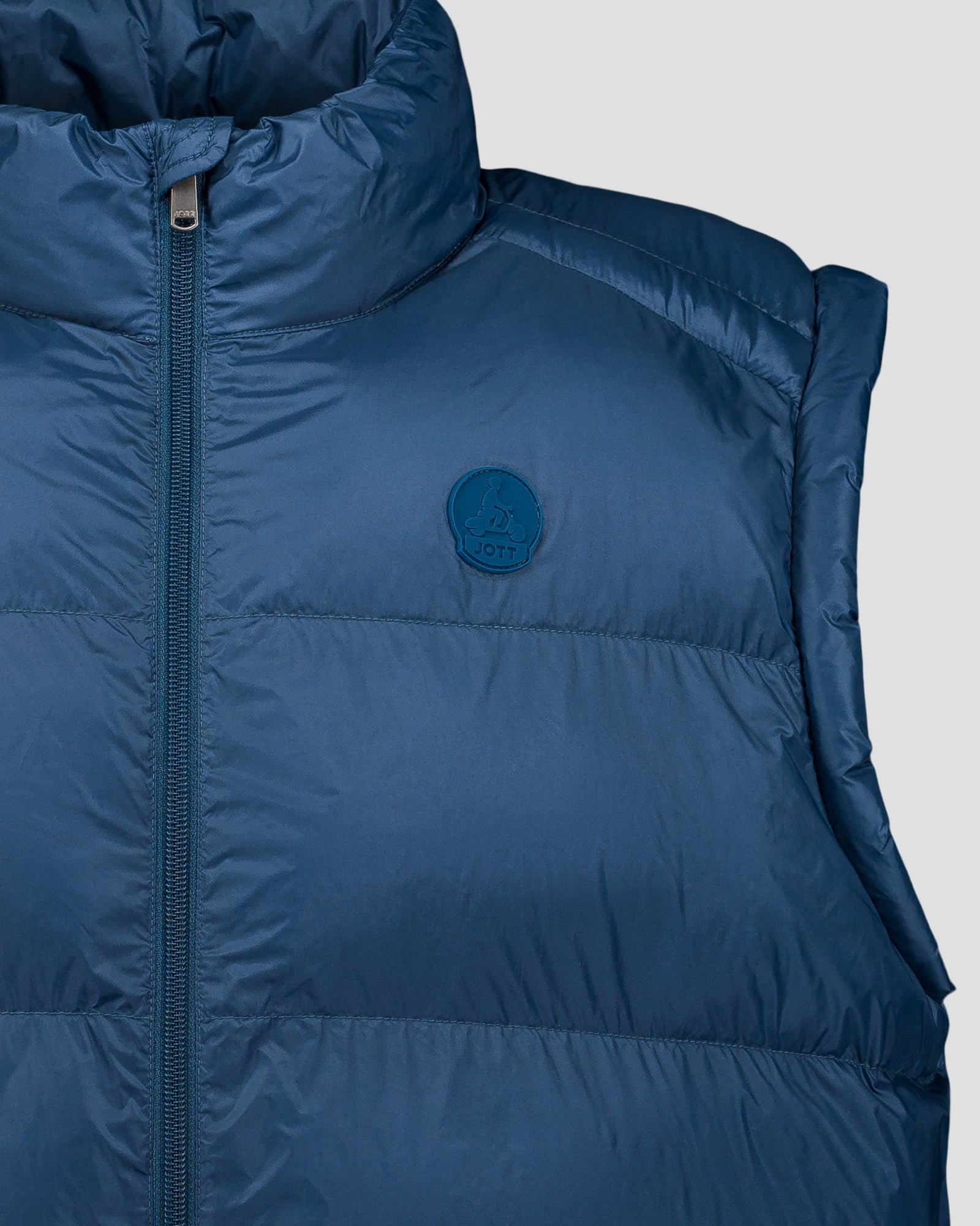 Oversized sleeveless puffer jacket Ezio JOTT Blue