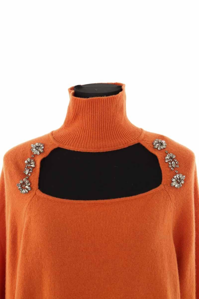 Pull TARA JARMON - Seconde Main Orange