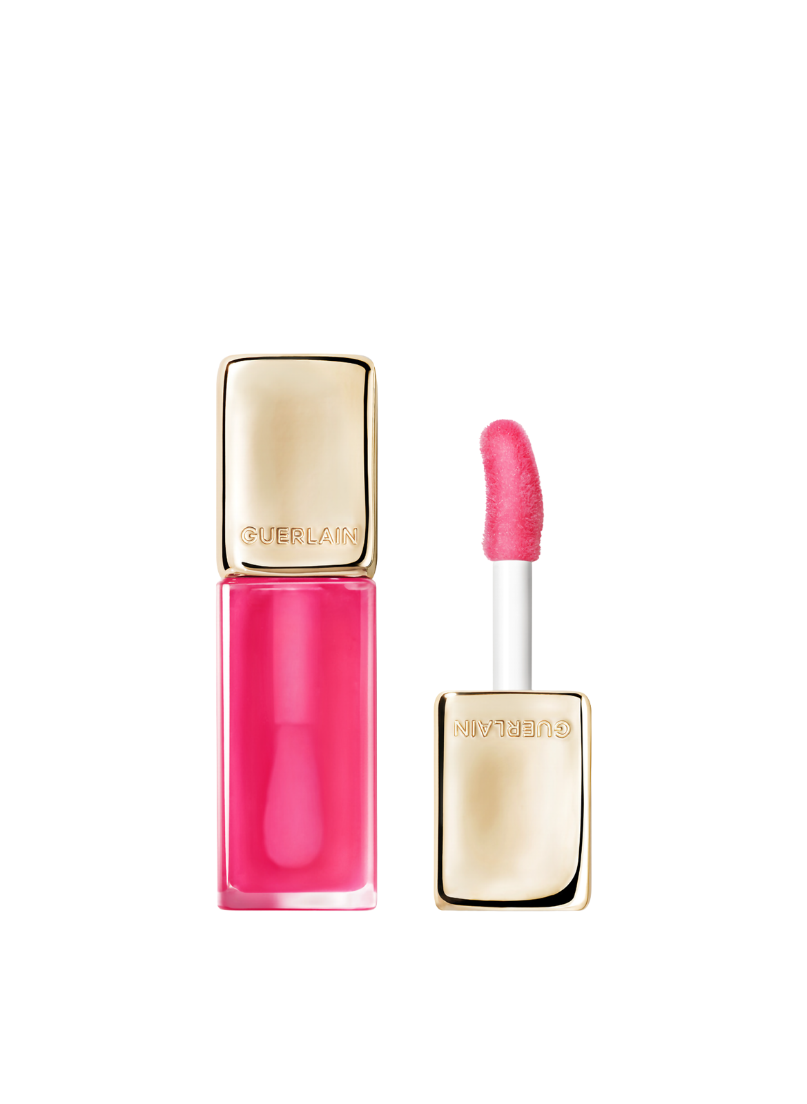 KISSKISS BEE GLOW OIL - Getöntes Lippenöl GUERLAIN 458 pop rose glow