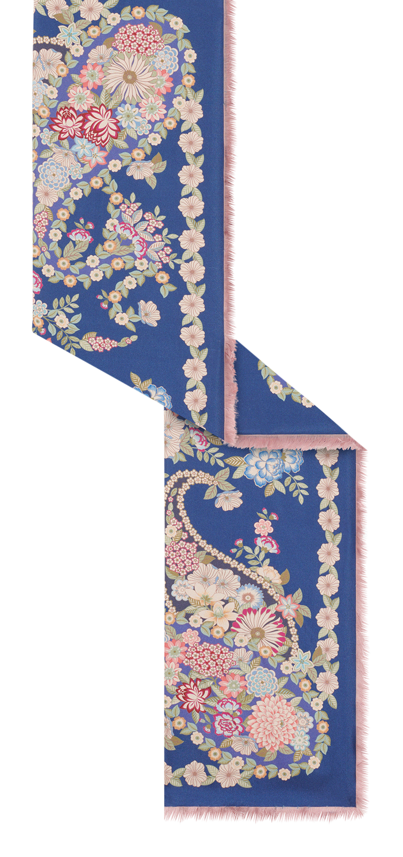 Floral printed silk scarf GERARD DAREL