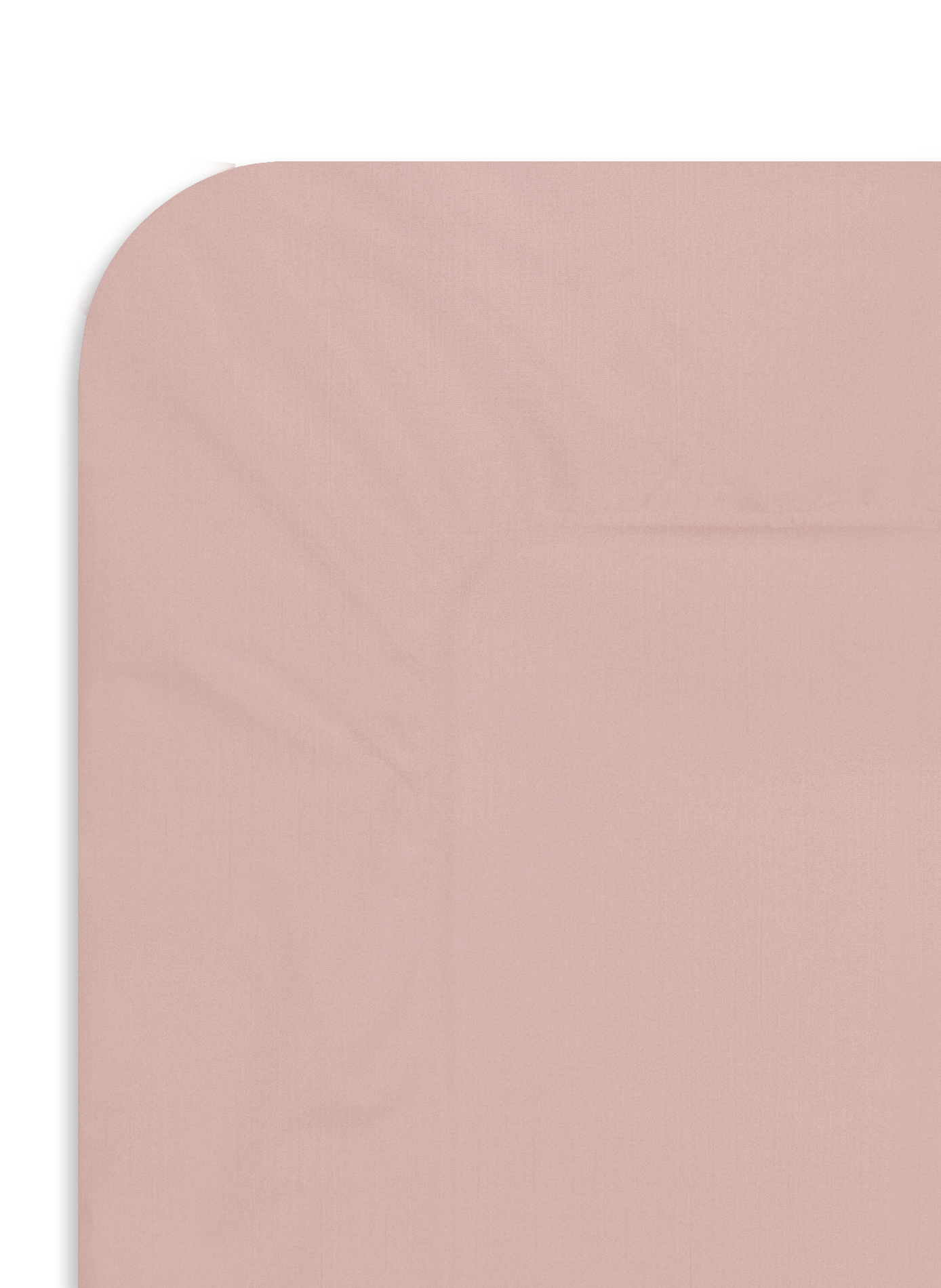 Drap-housse en coton biologique Rose