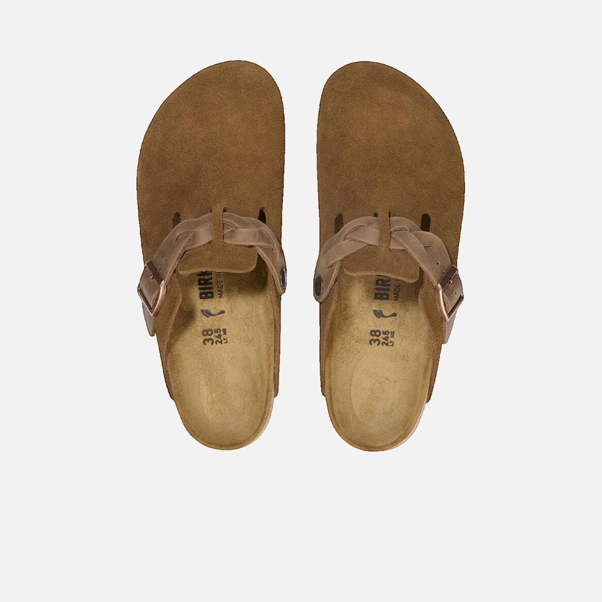 Arizona flat sandals BIRKENSTOCK Brown