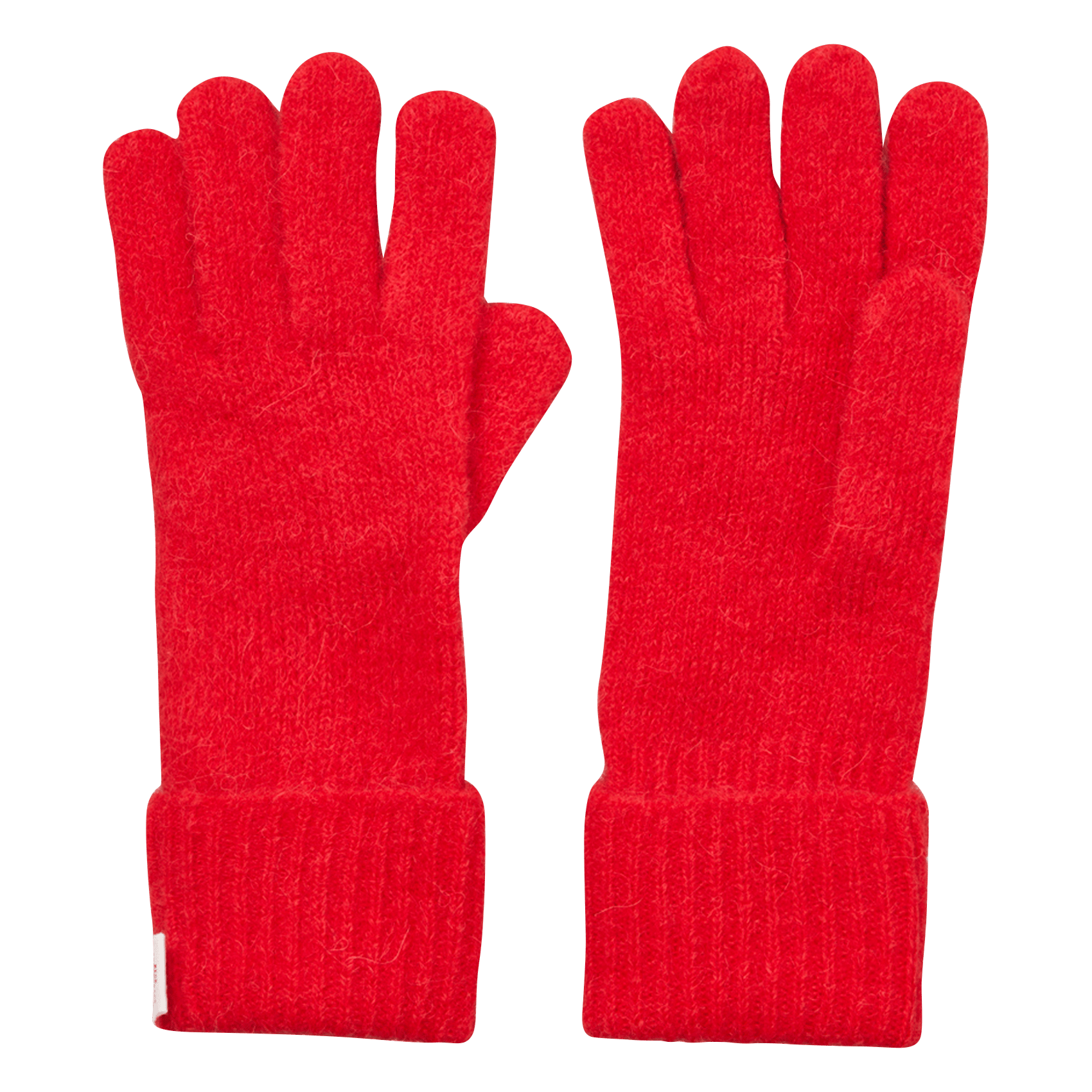 Einfarbige Handschuhe aus einer Mischung von Wolle. BECKSONDERGAARD