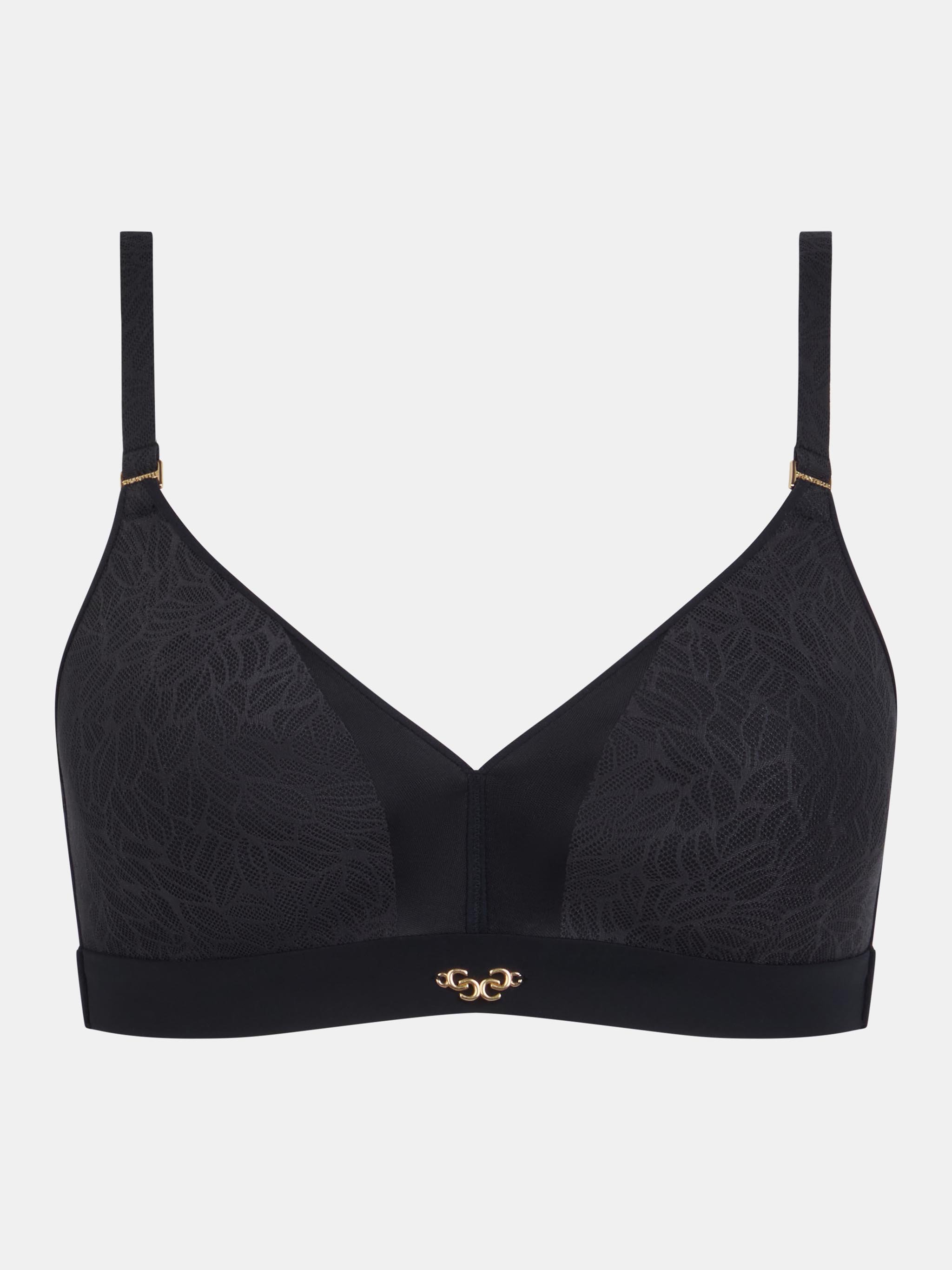 Soutien-gorge spacer sans armature spacer maintien en dentelle CHANTELLE Noir