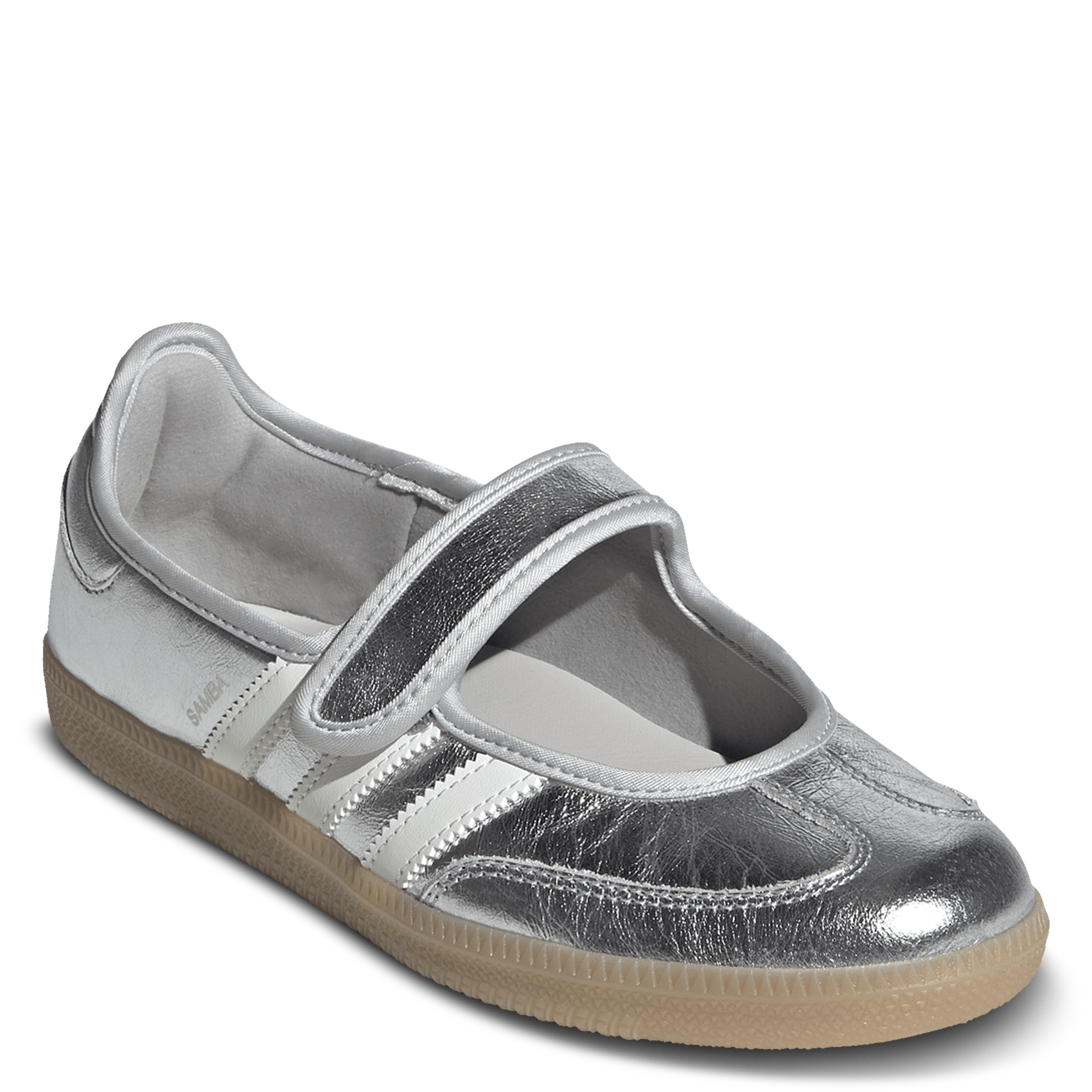 Ballet pumps ADIDAS Silver