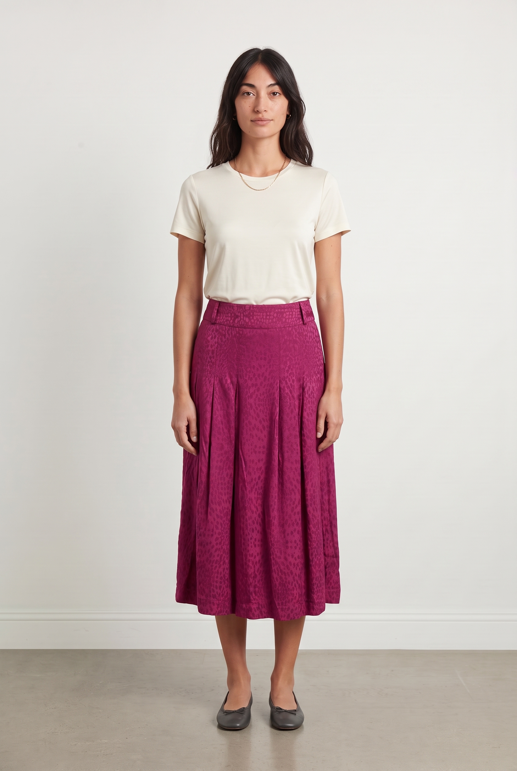 Long skirt MARIE SIXTINE - SECONDE MAIN Purple