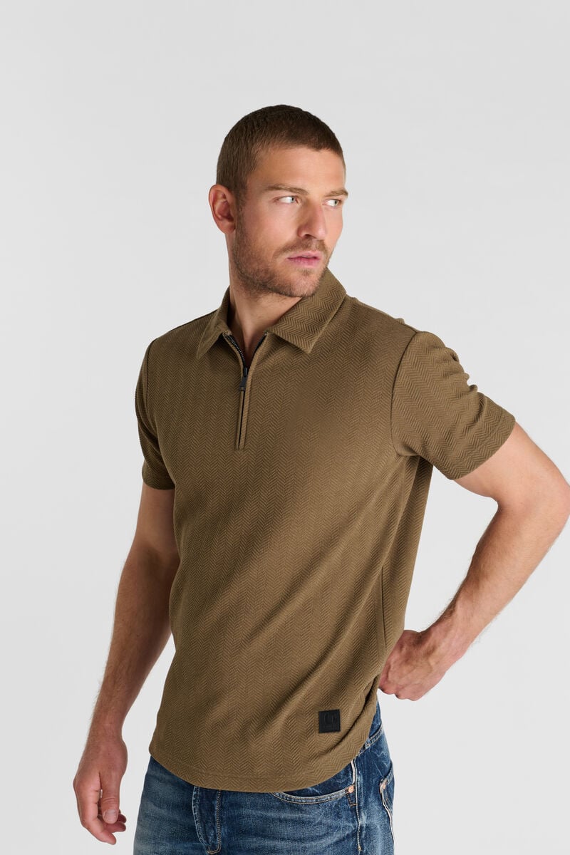 Polo shirt LE TEMPS DES CERISES Brown