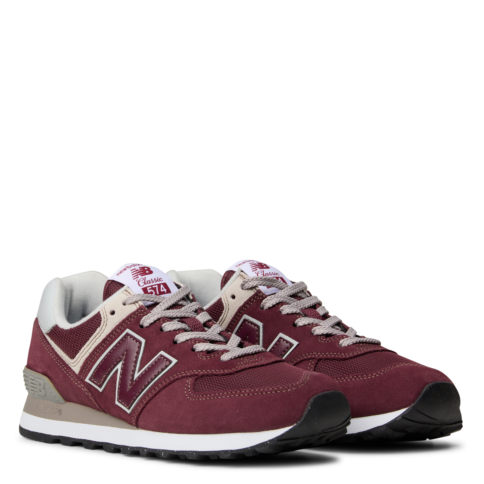 Sneaker aus Veloursleder und Mesh NEW BALANCE Rot