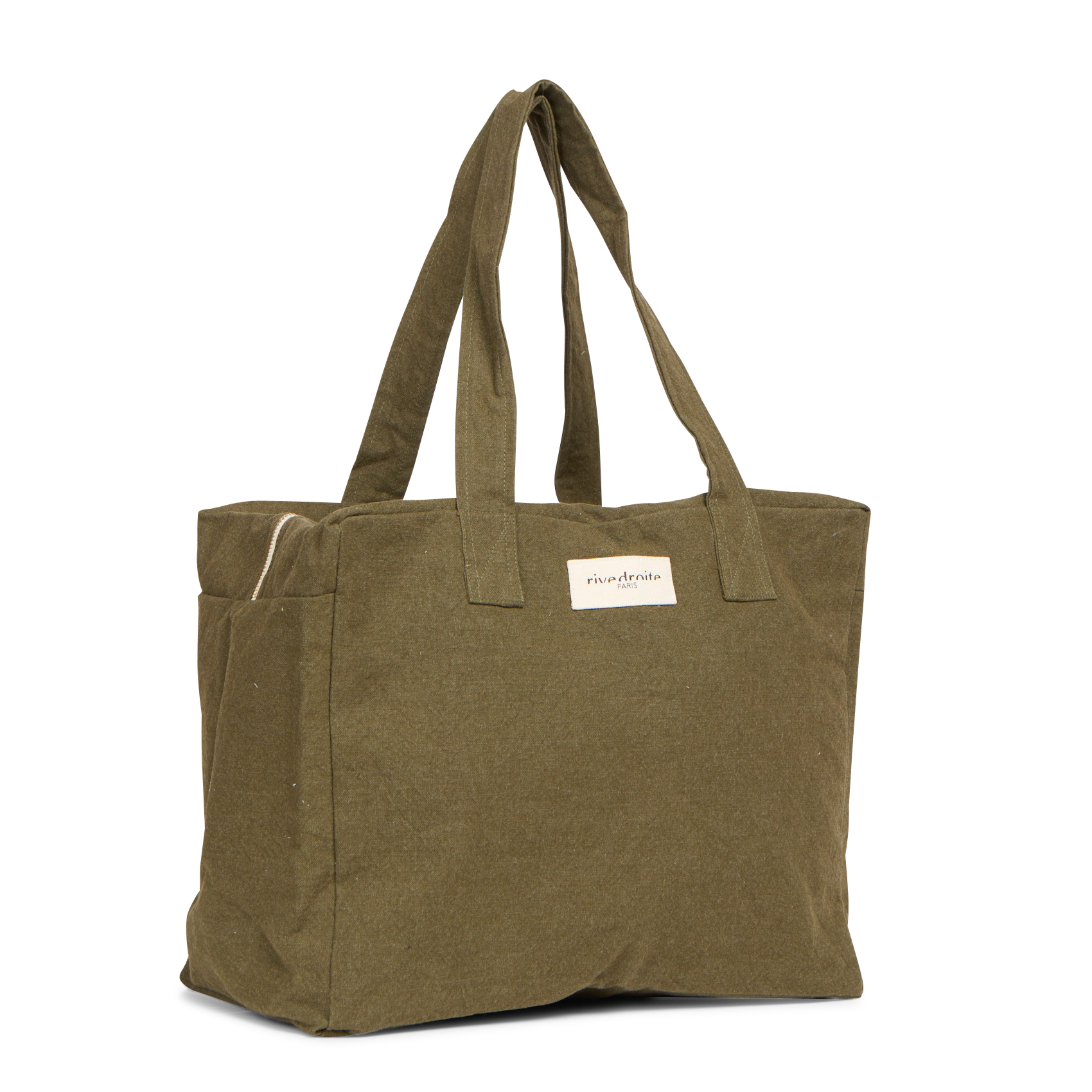 Weekendtas van gerecycled katoen Groen