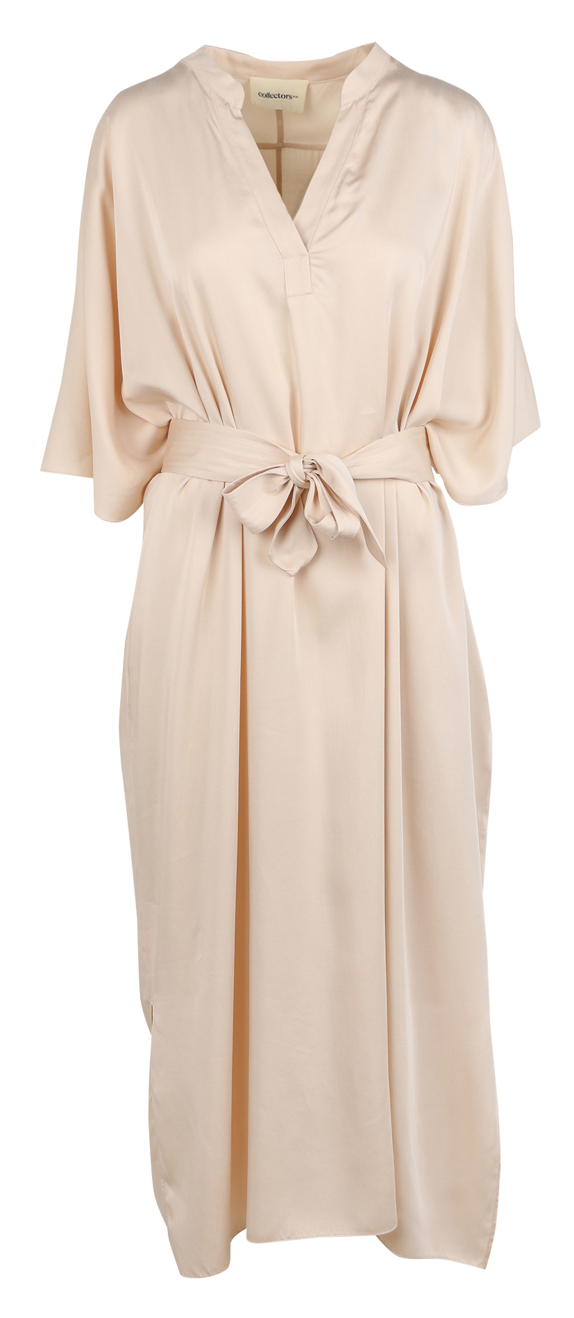 Robe tunique longue ample encolure V COLLECTORS CLUB Jaune