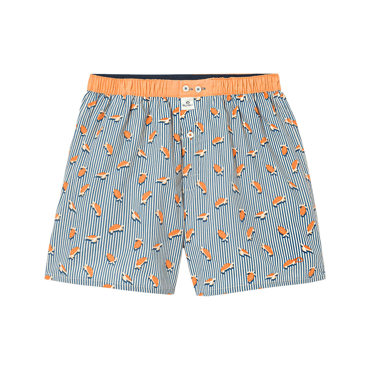 Organic cotton boxer shorts BILLYBELT Blue