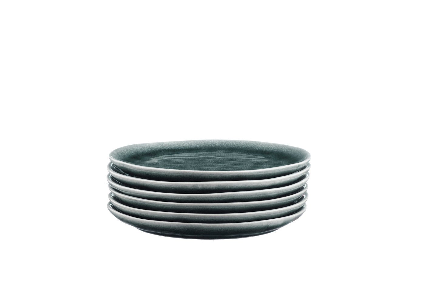 MOON -  6-piece plate set BJORN Blue