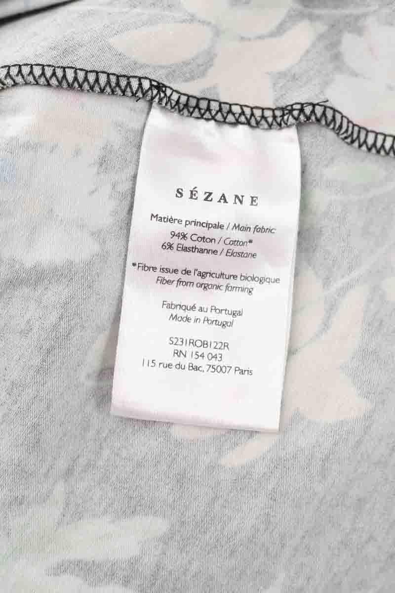 Cotton dress SEZANE - Seconde main Black