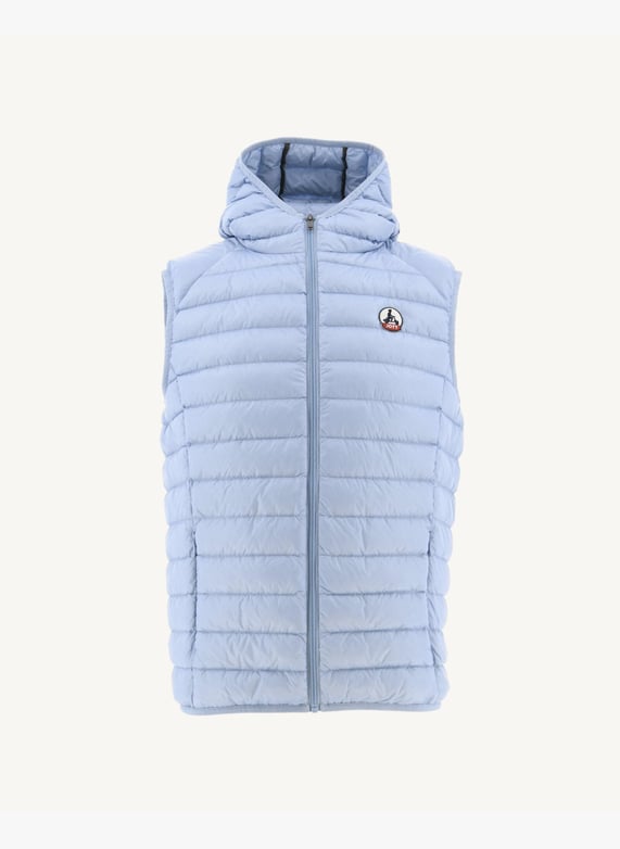 Doudoune à capuche sans manches pat Bleu Jott Homme Place des