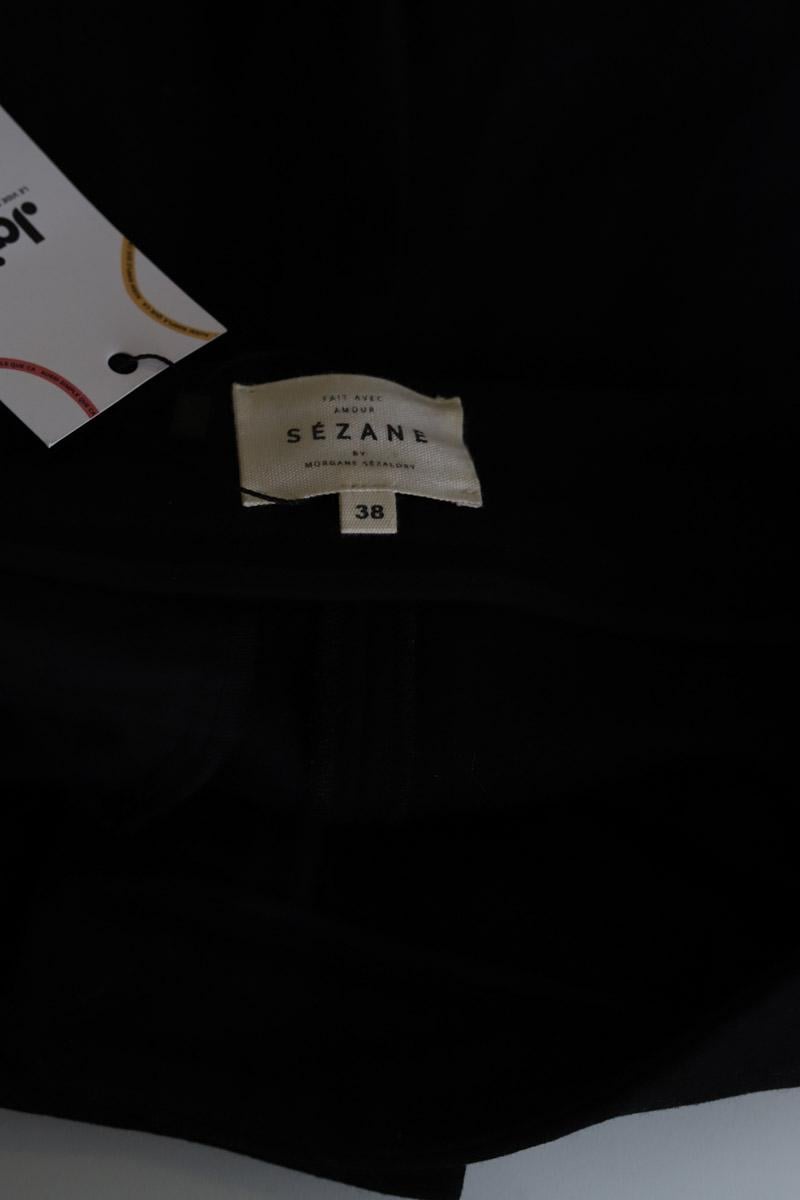 Wool mini shorts SEZANE - Seconde main Black