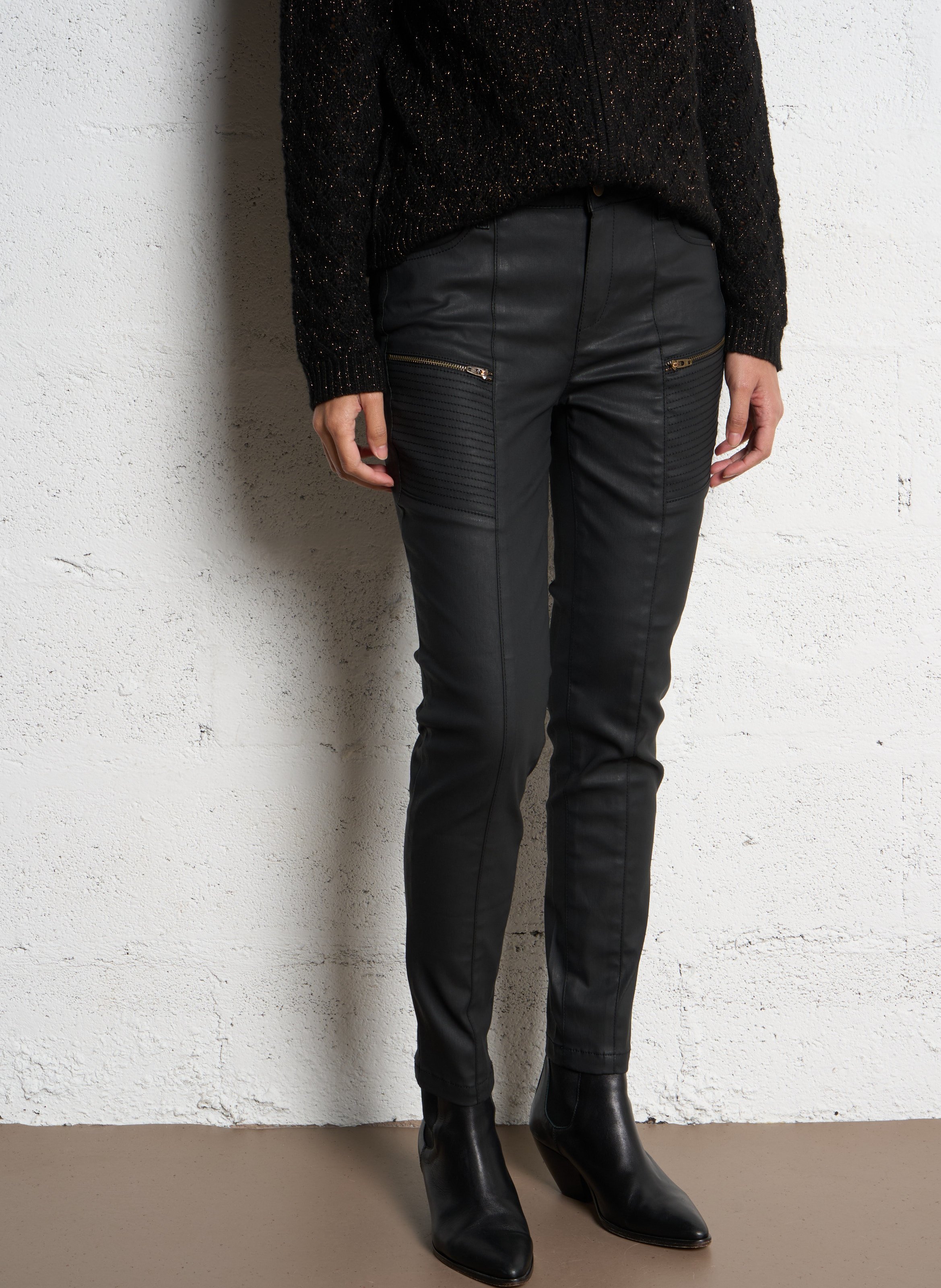 Cotton-blend skinny jeans ONE STEP