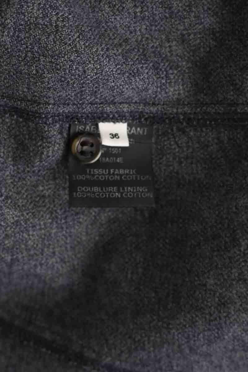 Cotton blouse ISABEL MARANT ÉTOILE - SECONDE MAIN Grey