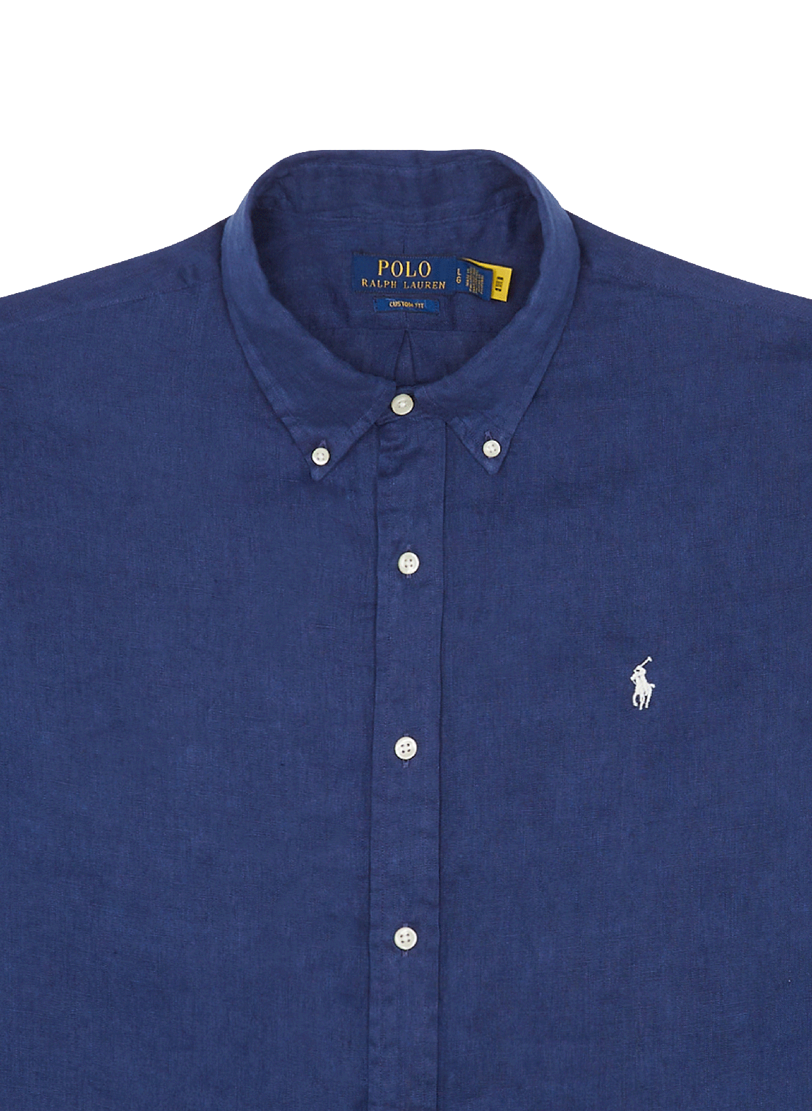 Chemise regular en lin POLO RALPH LAUREN Bleu