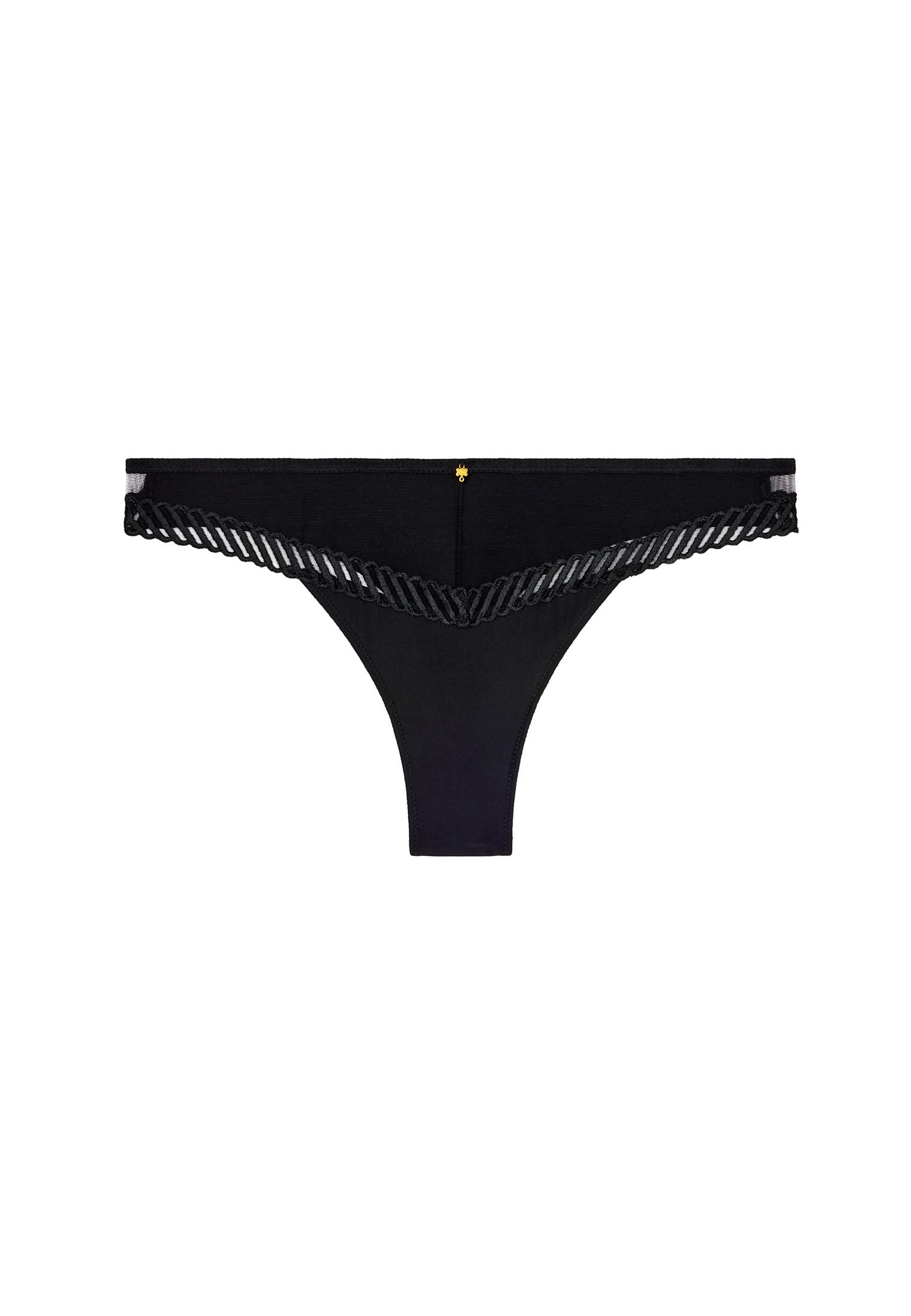 Dark Fold tanga AUBADE Black