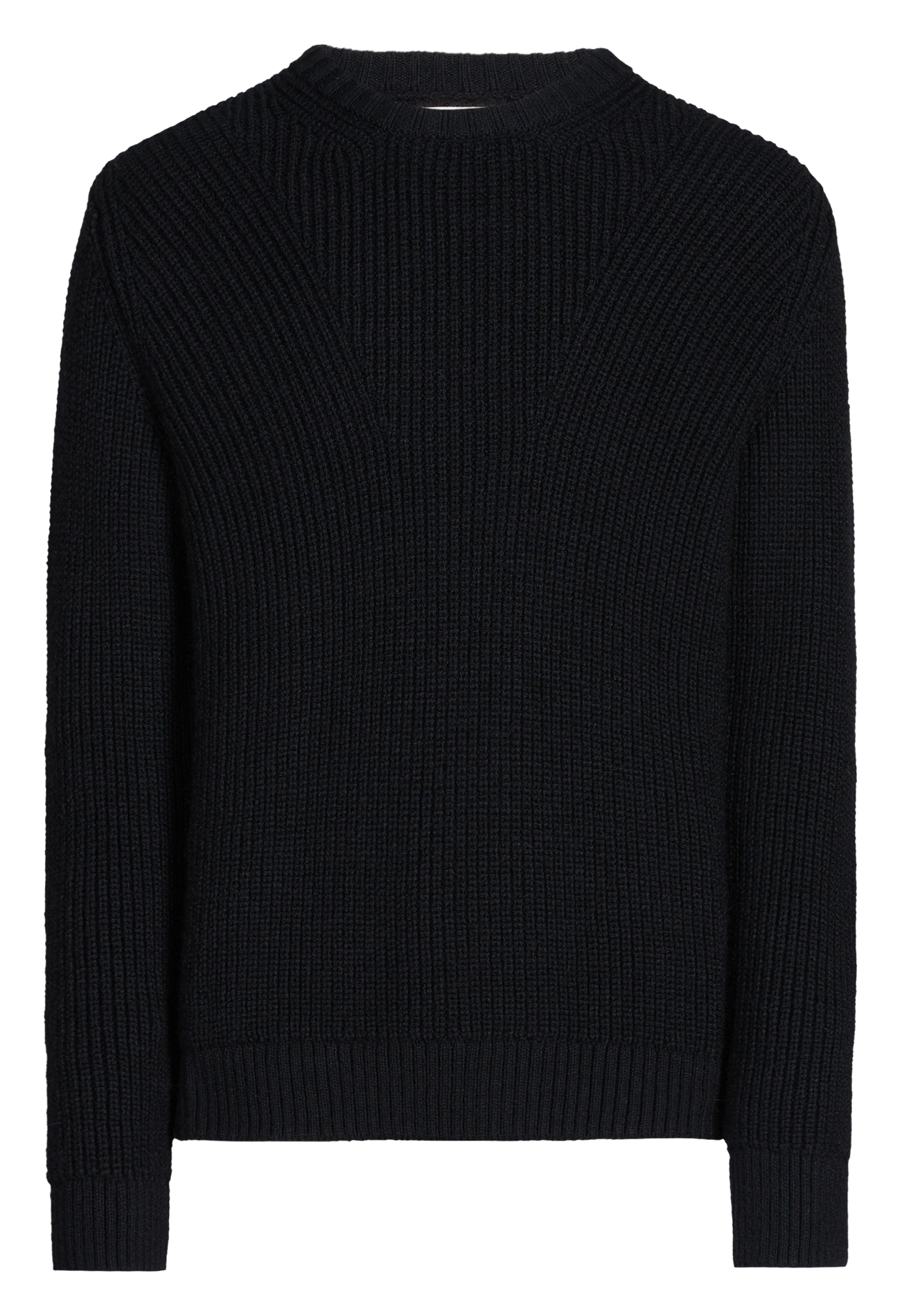 Round-neck alpaca-blend sweater SAISON 1865 Blue