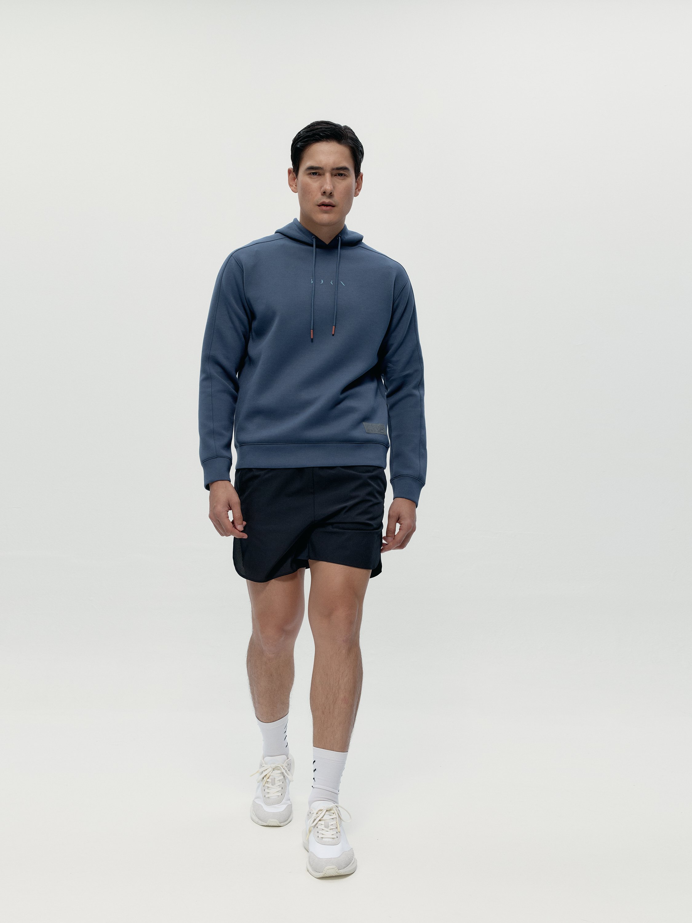 Comfortable sports hoodie BORN LIVING YOGA Blue