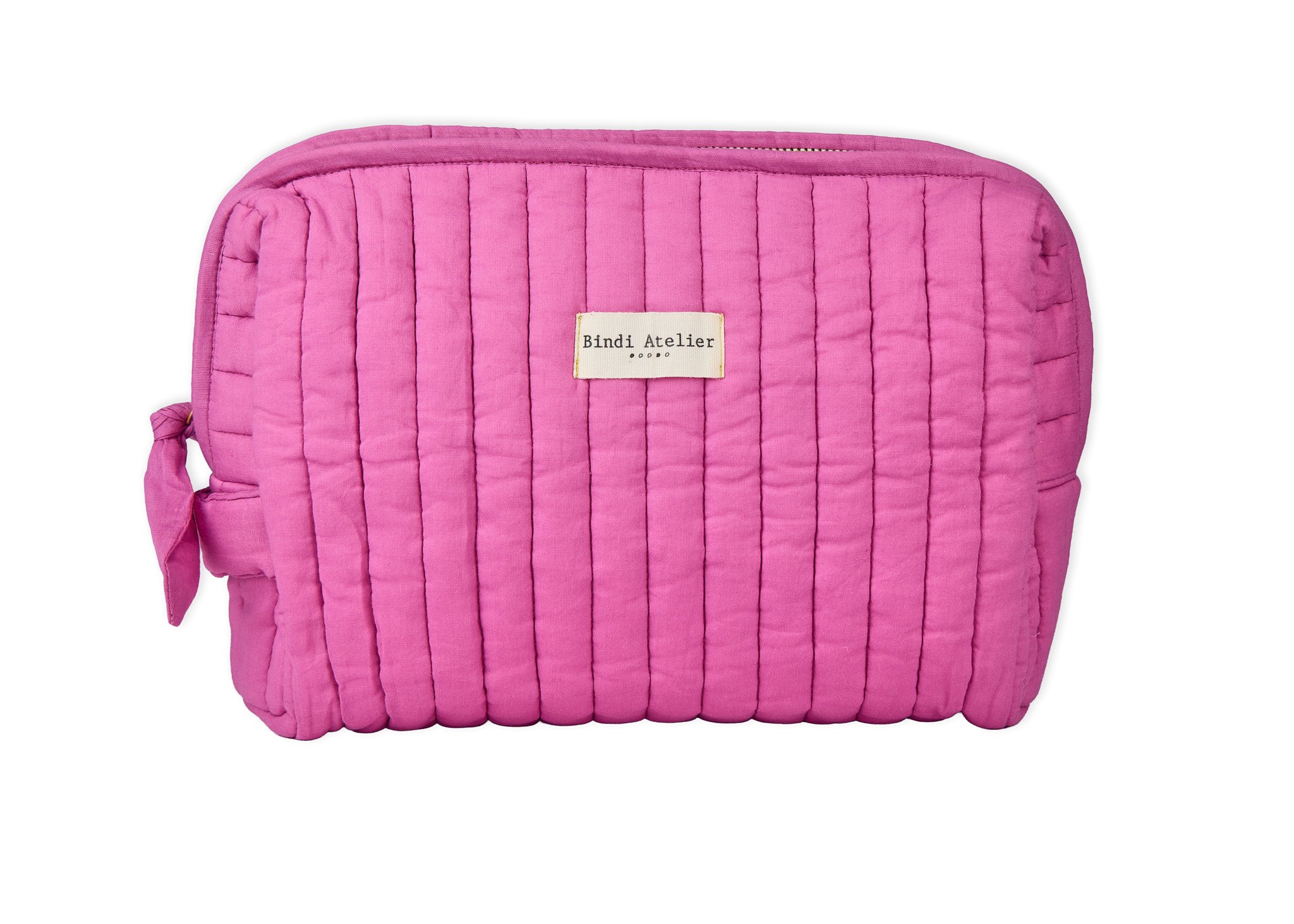 Peony toiletry bag BINDI ATELIER Pink