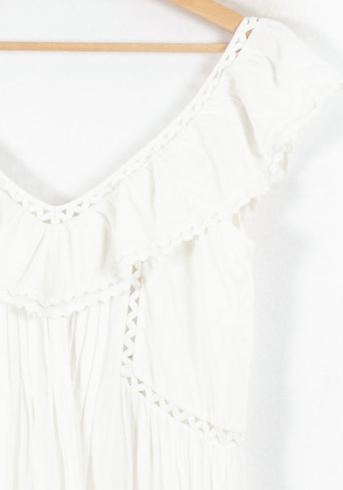 Long dress SEZANE - Seconde main White