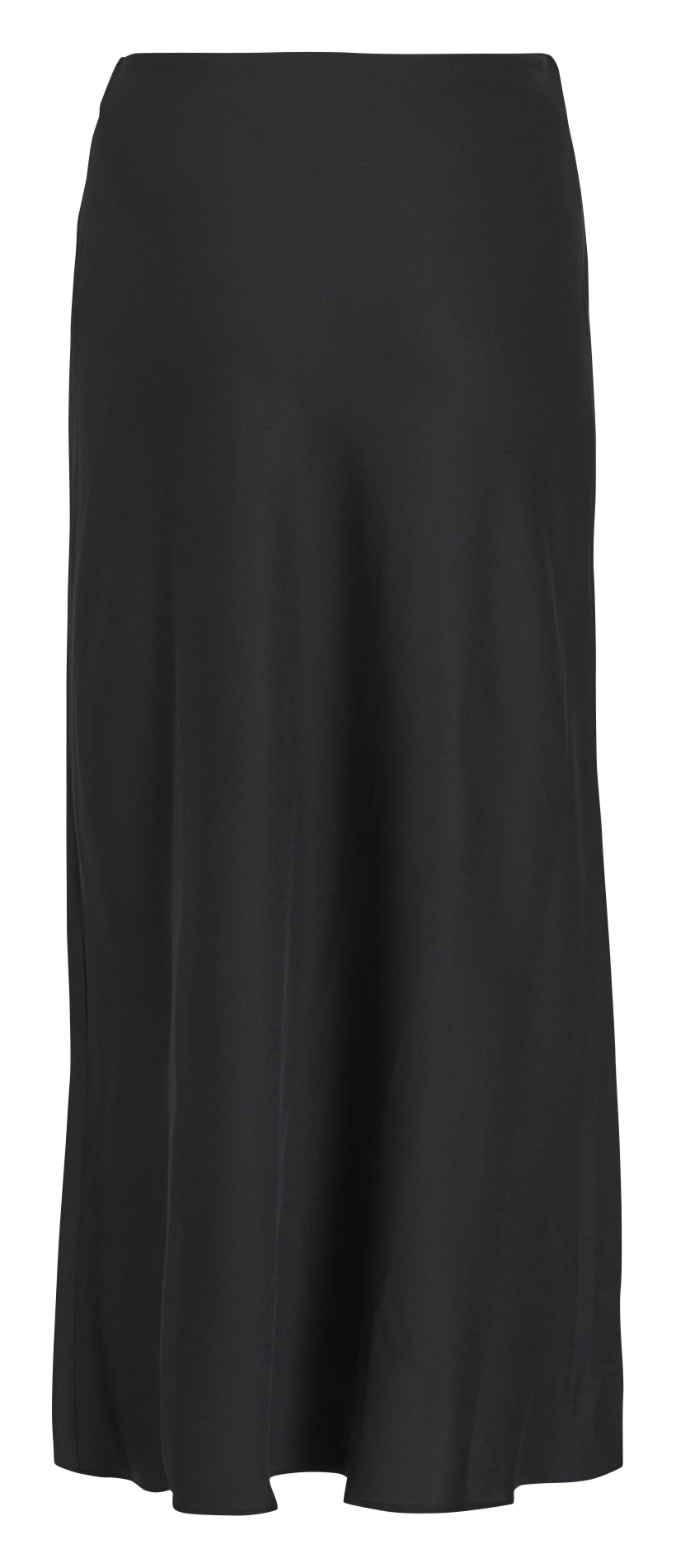 Long high-waisted flared skirt VILA Black