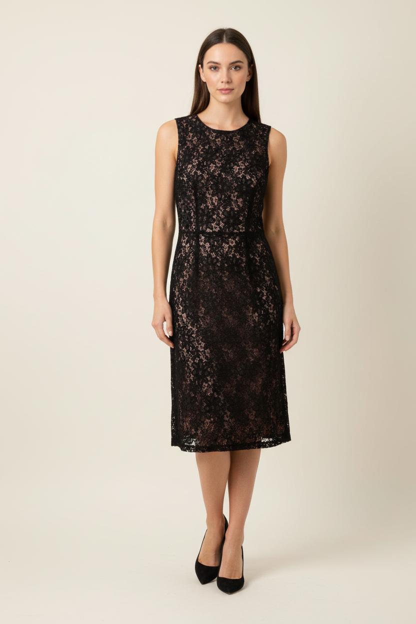 Short & Midi Dress TARA JARMON - Seconde Main Black