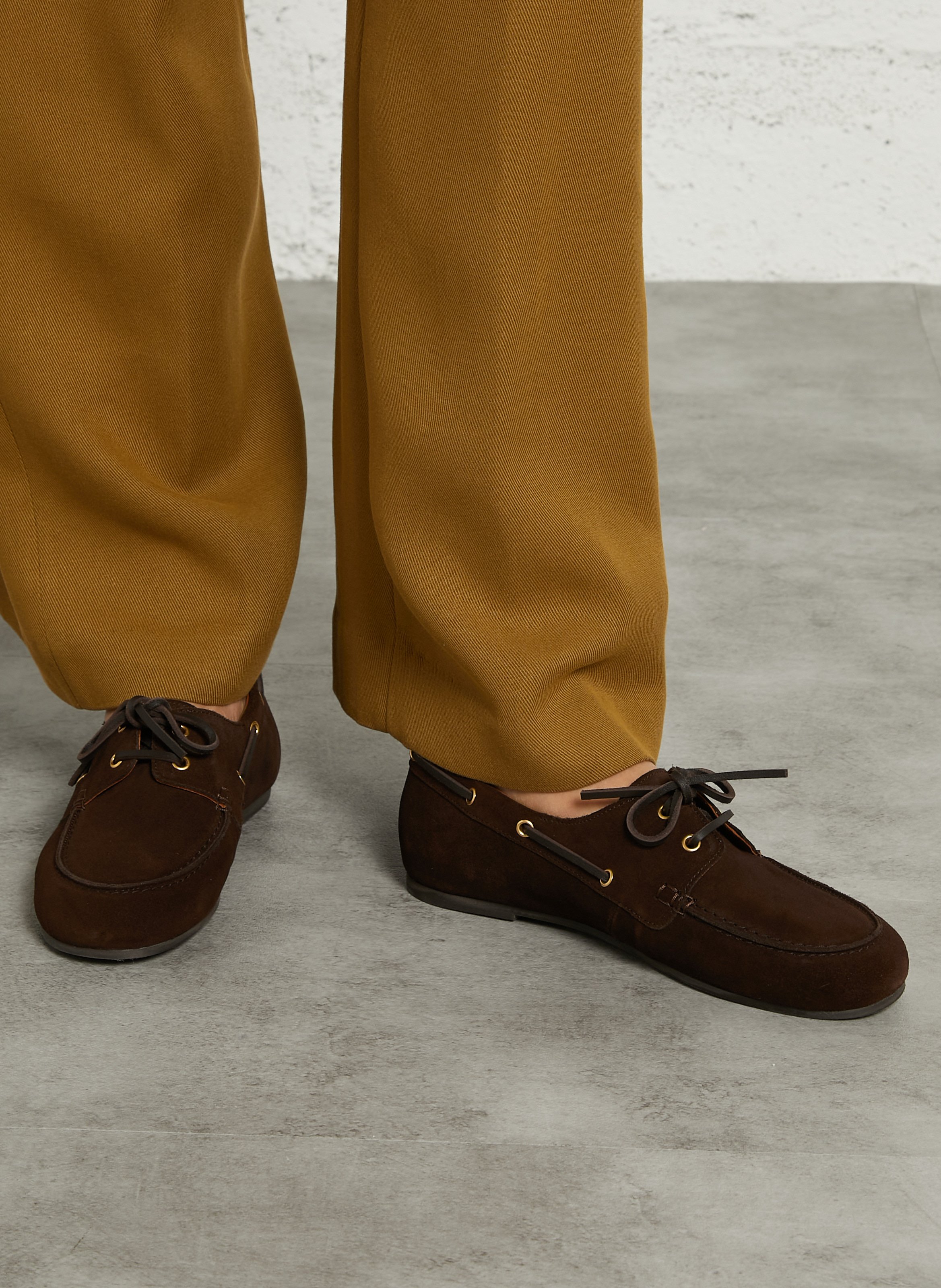 Arthus leather Derby shoes  MAISON TOUFET Brown