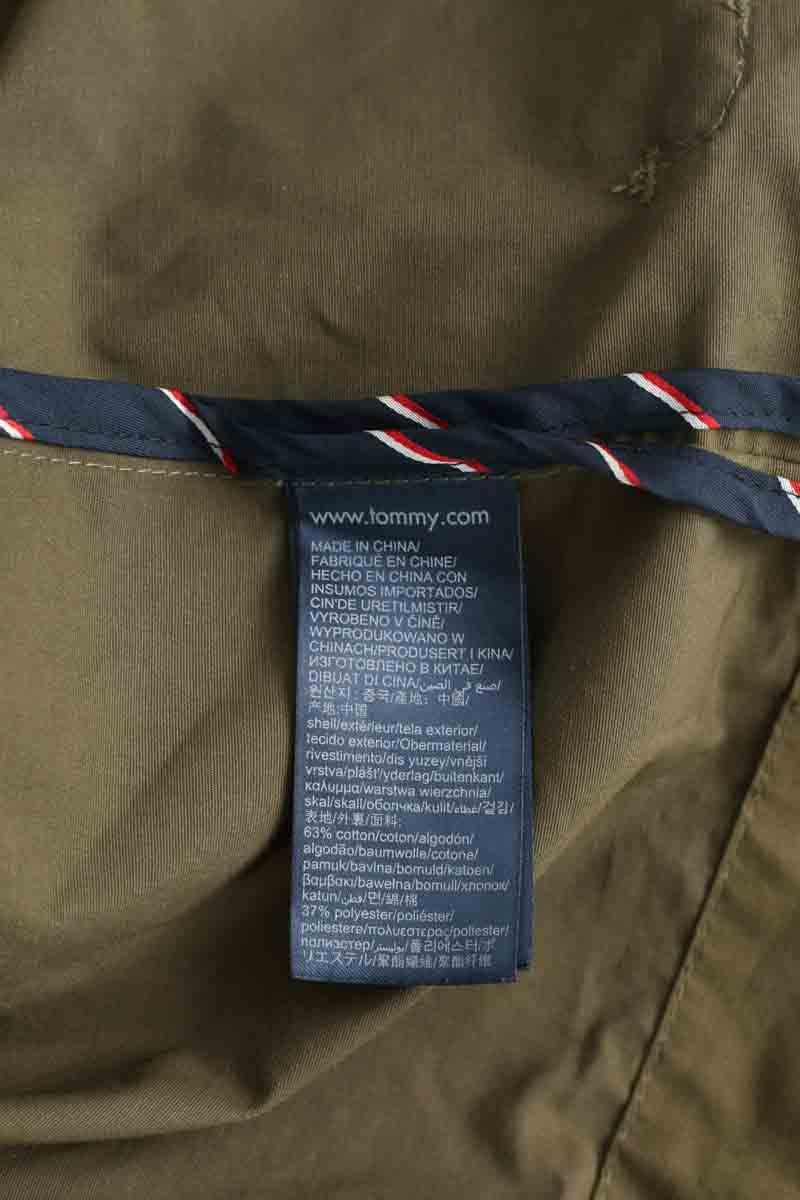 Coat TOMMY HILFIGER - SECONDE MAIN Khaki