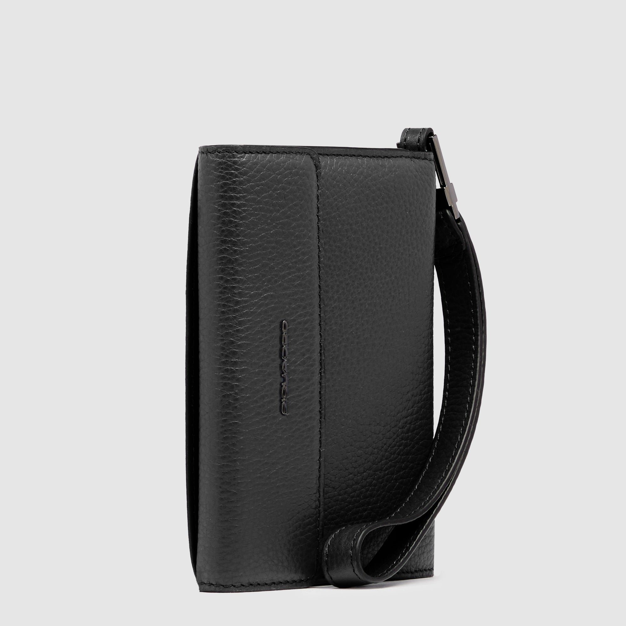 Passport holder PIQUADRO Black