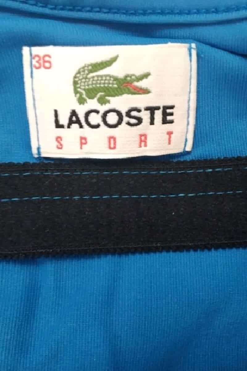 Azawood sleeveless top LACOSTE - SECONDE MAIN Blue