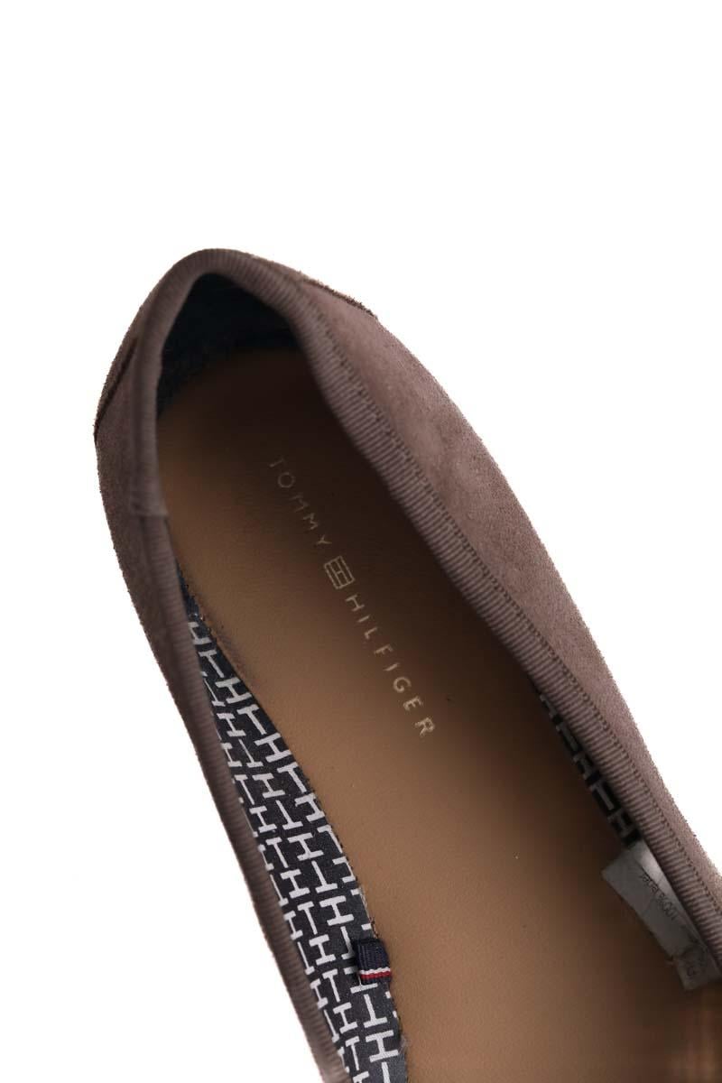 Ballet pumps TOMMY HILFIGER - SECONDE MAIN Brown