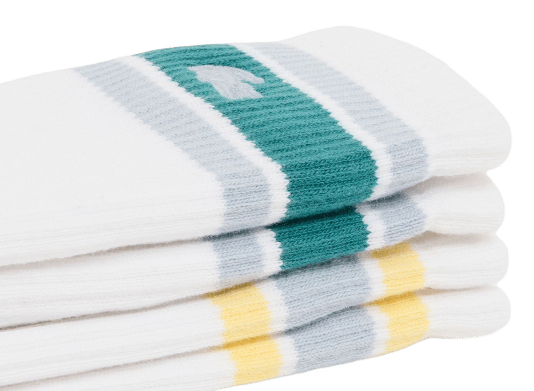 Pack of 2 pairs of cotton-blend socks LACOSTE White