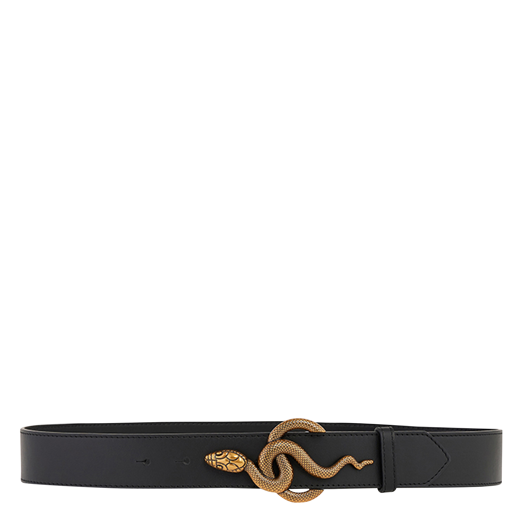 Ceinture fermoir serpent en cuir VANESSA BRUNO
